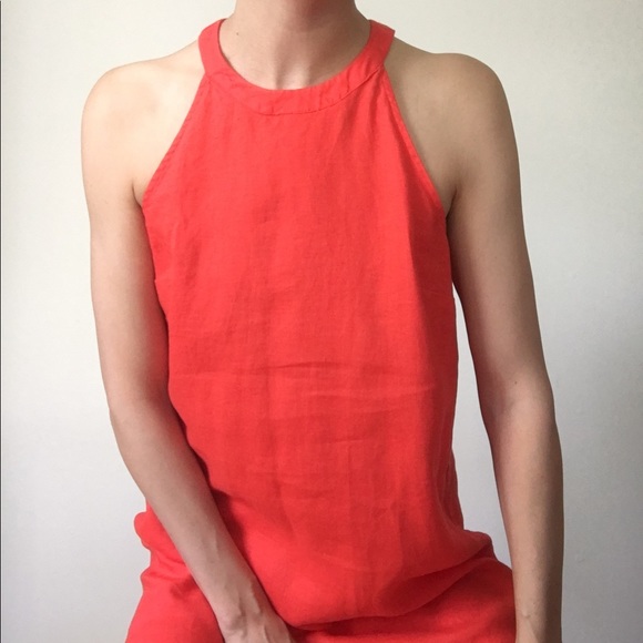 Vibrant linen shift dress - Picture 10 of 13